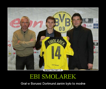 Nike Borussia Dortmund Trikot 14 Ebi Smolarek 2004/05 E-On Schwarz BVB Herren M