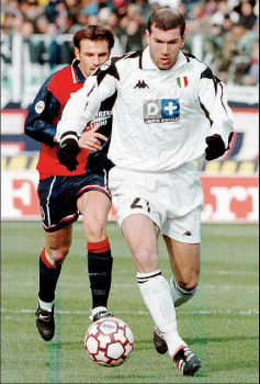 Kappa Juventus Turin camiseta 21 Zinédine Zidane 1998/99 Liberta Digitale D+ CL senor M o XL