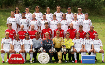 Adidas FC Bayern Múnich camiseta 2006/07 T-com blanco senor S/M/L/XL o 2XL/XXL