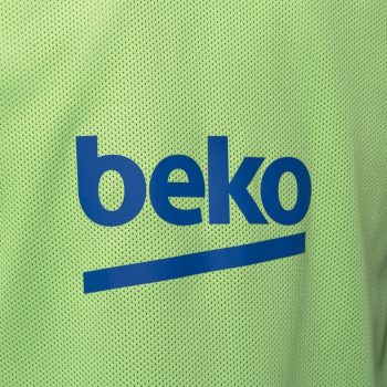 Nike FC Barcelona Trikot 10 Lionel Messi 2016/17 Beko Matchworn Gelb Training Shirt Herren XL