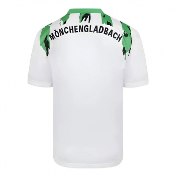 Preview: Score Draw Borussia MönchenGladbach Trikot Diebels 1994/95 1995/96 weiß grün Herren L