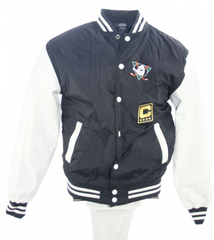 Urban Classics Anaheim Mighty Ducks college jacket Walt Disney NHL black New men's L