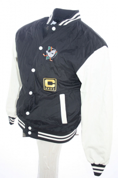 Urban Classics Anaheim Mighty Ducks college jacket Walt Disney NHL black New men's L