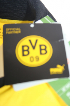 Puma Borussia Dortmund Trikot 17 Pierre-Emerick Aubameyang 2015/16 Heim BVB Neu Team signiert Herren M