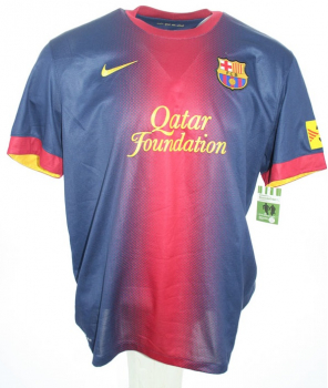 Nike FC Barcelona Trikot 11 Neymar 2012/13 Qatar home Herren XL/XXL