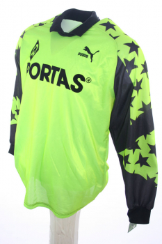 Puma SV Werder Bremen Trikot 1 Oliver Reck 1988-1992 Portas Matchworn Herren L