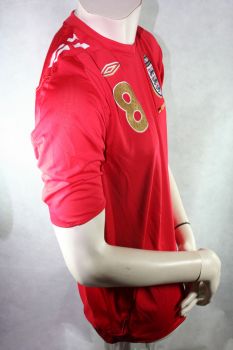 Umbro England Trikot 8 Frank Lampard WM 2006 Away Rot Herren L