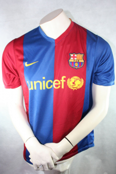Nike FC Barcelona Trikot 5 Carles Puyol 2006/07 Heim Unicef Herren XL