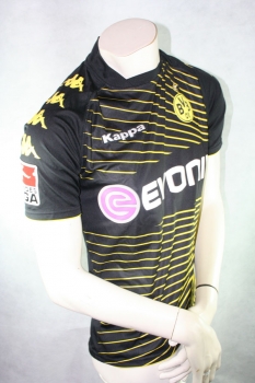 Kappa Borussia Dortmund Trikot 18 Lucas Barrios 2009/10 BVB Schwarz Away Evonik S