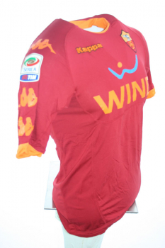 Kappa AS Rom Trikot 16 Daniele De Rossi 2010/11 Wind Rot home Herren M