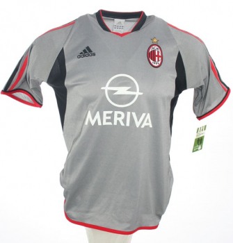 Adidas AC Mailand Trikot 3 Paolo Maldini 2003/04 Meriva Away Herren S-M=176cm (B-Ware)