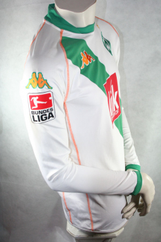 Kappa SV Werder Bremen Trikot 15 Patrick Owomoyela 2005/06 Kik Matchworn Langarm Herren XL