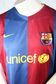 Preview: Nike FC Barcelona Trikot 5 Carles Puyol 2006/07 Heim Unicef Herren XL