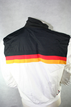Adidas Alemania chaqueta TT 1980 Euro blanco señor XL