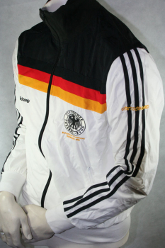 Adidas Alemania chaqueta TT 1980 Euro blanco señor XL