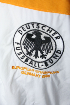 Adidas Alemania chaqueta TT 1980 Euro blanco señor XL