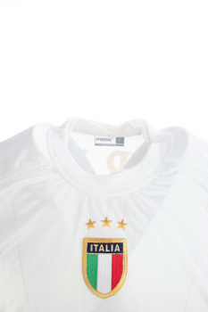 Puma Italien Trikot 21 Andrea Pirlo Euro 2004 Away weiß Herren XL