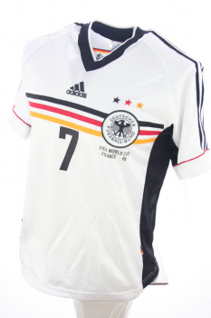 Adidas Deutschland Trikot 7 Möller WM 1998 Heim DFB Herren S-M