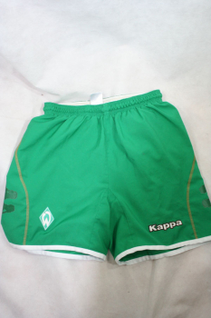 Kappa SV Werder Bremen Hose Short 2005-2009 grün citibank Herren M