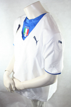 Puma Italien Trikot 8 Andrea Pirlo WM 2006 Weltmeister Weiß Herren L (B-Ware)
