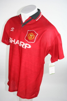 Umbro Manchester United jersey 7 Eric Cantona 1994/95 matchworn sharp red men's XXL/2XL