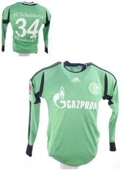 Adidas FC Schalke 04 Torwarttrikot 34 Timo Hildebrand 2012/13 Gazprom Herren S