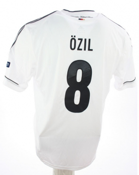Adidas Deutschland Trikot 8 Mesut Özil Euro 2012 DFB Heim Weiß Patches Herren XL