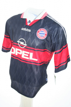Adidas FC Bayern München Trikot 9 Giovane Elber 1997/98 Opel Heim Herren L B-Ware