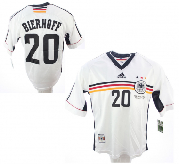 Adidas Deutschland Trikot 20 Oliver Bierhoff WM 1998 Home DFB Herren XXL