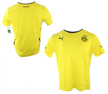 Puma Borussia Dortmund Trikot T-shirt BVB Gelb heim Herren L