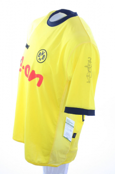 Goool Borussia Dortmund Trikot 11 Heiko Herrlich 2003/04 E-on Matchworn BVB Herren XL
