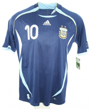 Adidas Argentinien Trikot 10 Diego Maradona WM 2006 Away Auswärts Herren XL