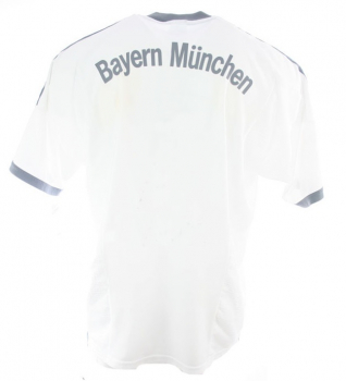 Adidas FC Bayern München Trikot 2002/03 Weiß T-Mobile Auswärts Herren L