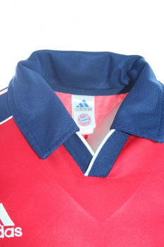 Adidas FC Bayern München Trikot 14 Mario Basler 2000/01 Opel rot Herren XL