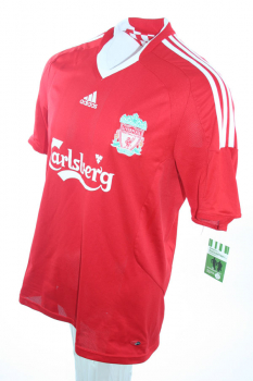 Adidas FC Liverpool Trikot 9 Fernando Torres 2008-10 Carlsberg heim rot Kinder 140 cm