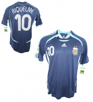 Adidas Argentina Camiseta 10 Juan Román Riquelme copa del mundo 2006 senor L/XL