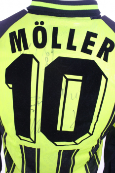 Nike Borussia Dortmund Trikot 10 Andreas Möller 1996/97 CL Continentale BVB Herren S-M 176cm