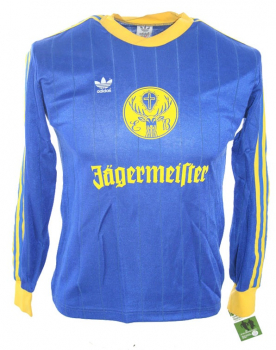 Adidas Eintracht Braunschweig Trikot 1980 Jägermeister Away Herren S (3/4)