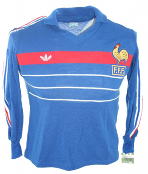 Adidas Frankreich Trikot Euro 1984 Europameister 84 Heim Herren S