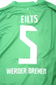Nike SV Werder Bremen Trikot 5 Dieter Eilts 2011/12 Grün heim Herren S-M 176cm