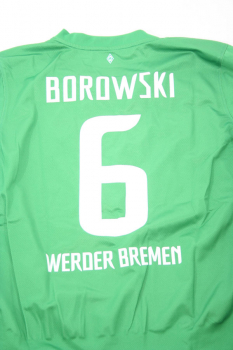 Nike SV Werder Bremen Trikot 6 Tim Borowski 2011/12 Grün heim Herren S-M 176cm