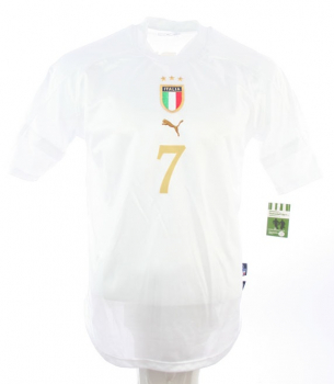Puma Italien Trikot 7 Alessandro Del Piero Euro 2004 away weiß Herren XL