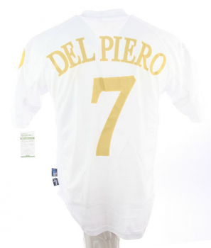 Puma Italien Trikot 7 Alessandro Del Piero Euro 2004 away weiß Herren XL