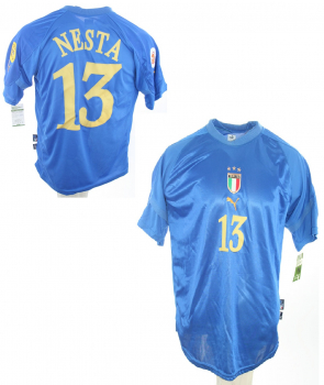 Puma Italien Trikot 13 Alessandro Nesta Euro 2004 Matchworn? Heim Herren XL