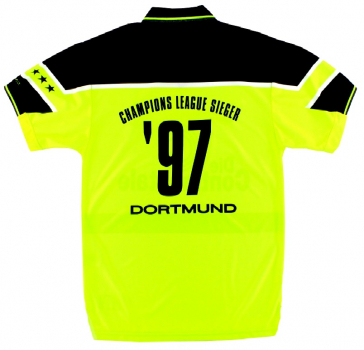 Preview: Nike Borussia Dortmund jersey 1997 CL Die Continentale BVB home kids S = 128 cm -140 cm