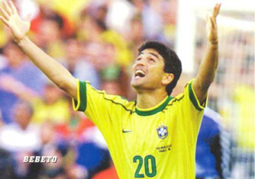 Nike Brasilien Trikot 20 Bebeto WM 1998 Finale Herren XL