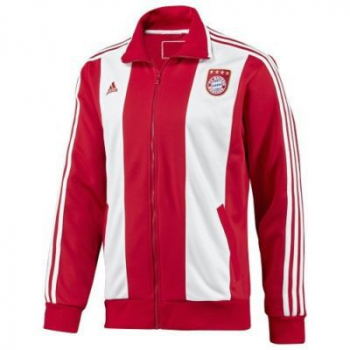 Adidas FC Bayern München jacke 1972 1973 1974 Trainingsjacke rot weiß retro Beckenbauer Herren XL