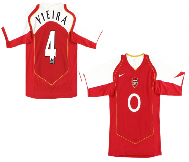 Nike FC Arsenal London Trikot 4 Patrick Vieira 2004/05 Meister Heim Herren XL (B-Ware)