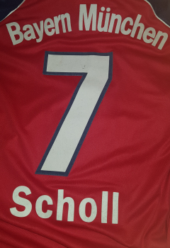 Adidas FC Bayern Múnich camiseta 7 Mehmet Scholl 1999/2001 Match worn Opel Equipment senor L