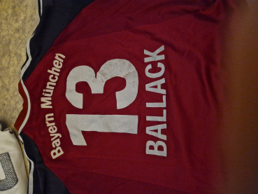 Adidas FC Bayern München Trikot 13 Michael Ballack 2002/03 Herren 2XL/XXL (B-ware T-Mobile defekt)